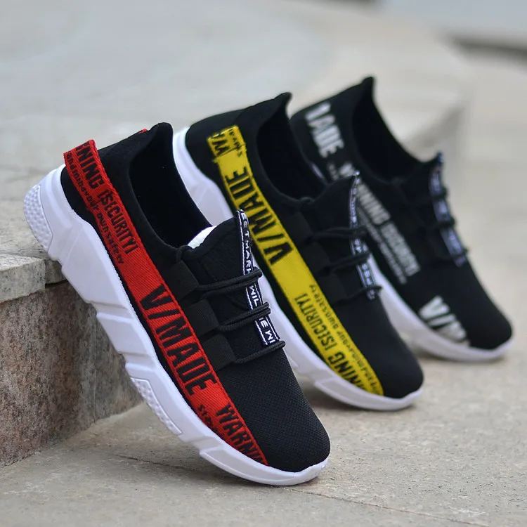 Men Sneakers Male Shoes Adult Red Black Yellow High Quality Comfortable Non-slip Soft Mesh Men Shoes 2019 Summer New Fashion Men Sneakers Male Shoes Adult Red Black Yellow High Quality Comfortable Non-slip Soft Mesh Men Shoes 2019 Summer New Fashion