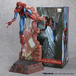 Сумасшедшие игрушки Человек-паук Amazing Spider-man ПВХ фигурку Коллекционная модель игрушки 2 стиля