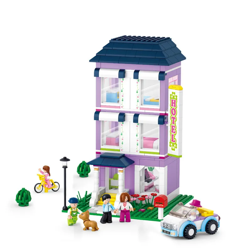 

Sluban Building Blocks Compatible with Lego B0531 541P Models Building Kits Blocks Toys Hobbies For Chlidren
