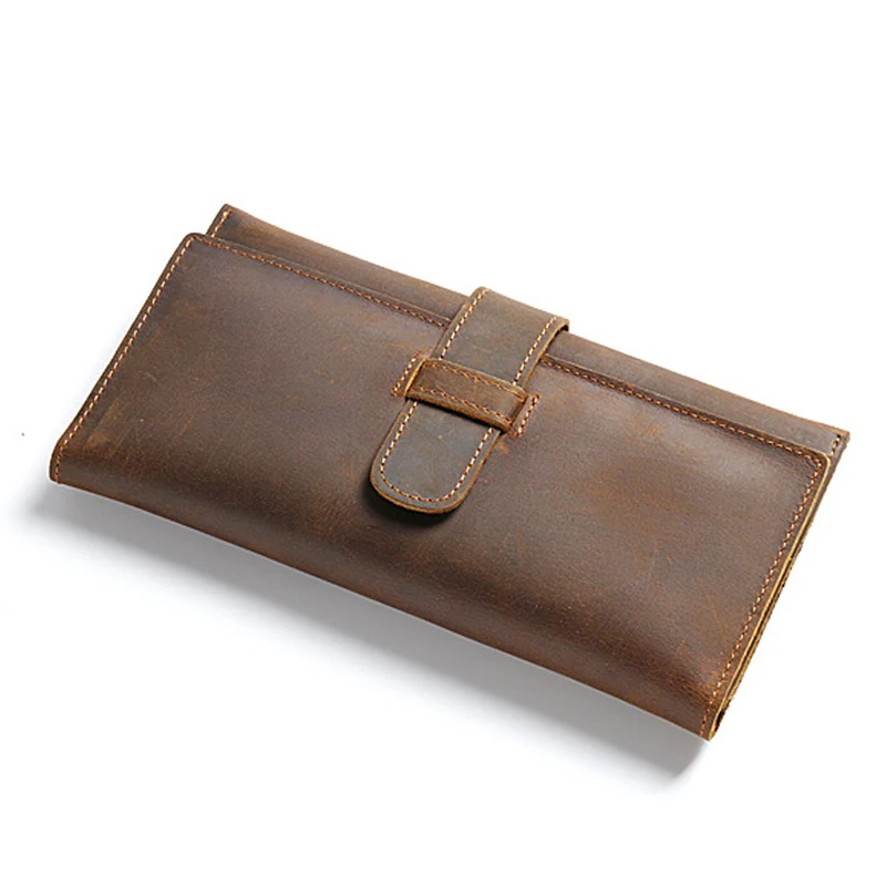 

Leather Wallet Men Business Multi-function Card Holder Wallet Men