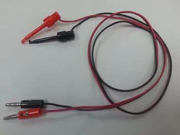 

Test Hook Clips Probe to 4MM banana plug Leads for IC Grabbers Probes 100CM