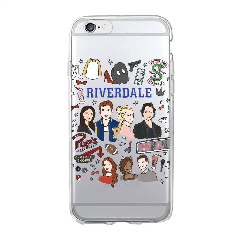 ТВ ривердейл Jughead Jones Southside Serpents для iPhone 7 Plus 6 S 8 X XS Max SAMSUNG Galaxy Мягкий ТПУ чехол
