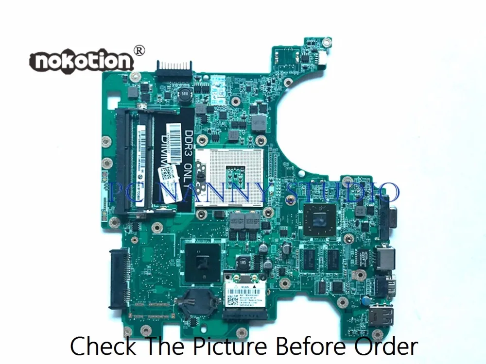 

PCNANNY For DELL Inspiron 1764 MOTHERBOARD 0W15K 00W15K DA0UM3MB8E0 HM55 DDR3 tested