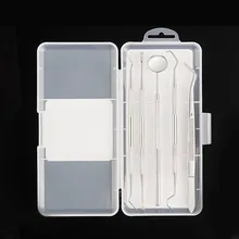 2 шт. стоматологические calculus средства для удаления зубного камня инструмент для очистки зубов материалы из нержавеющей стали эндоскоп мыть зубы макулярные пятна кормящих