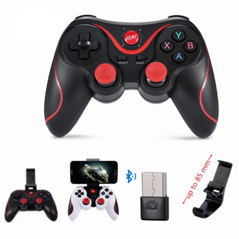 X3 Wireless Joystick Gamepad Game Controller bluetooth BT3.0 Joystick For Mobile Phone Tablet TV Box Holder X3 Wireless Joystick Gamepad Game Controller bluetooth BT3.0 Joystick For Mobile Phone Tablet TV Box Holder