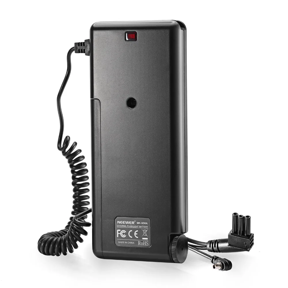 

Neewer Compact Lightweight Portable External Battery Pack Replacement for Nikon Speedlite Flash SB910 SB900 SB800 and Neewer 561