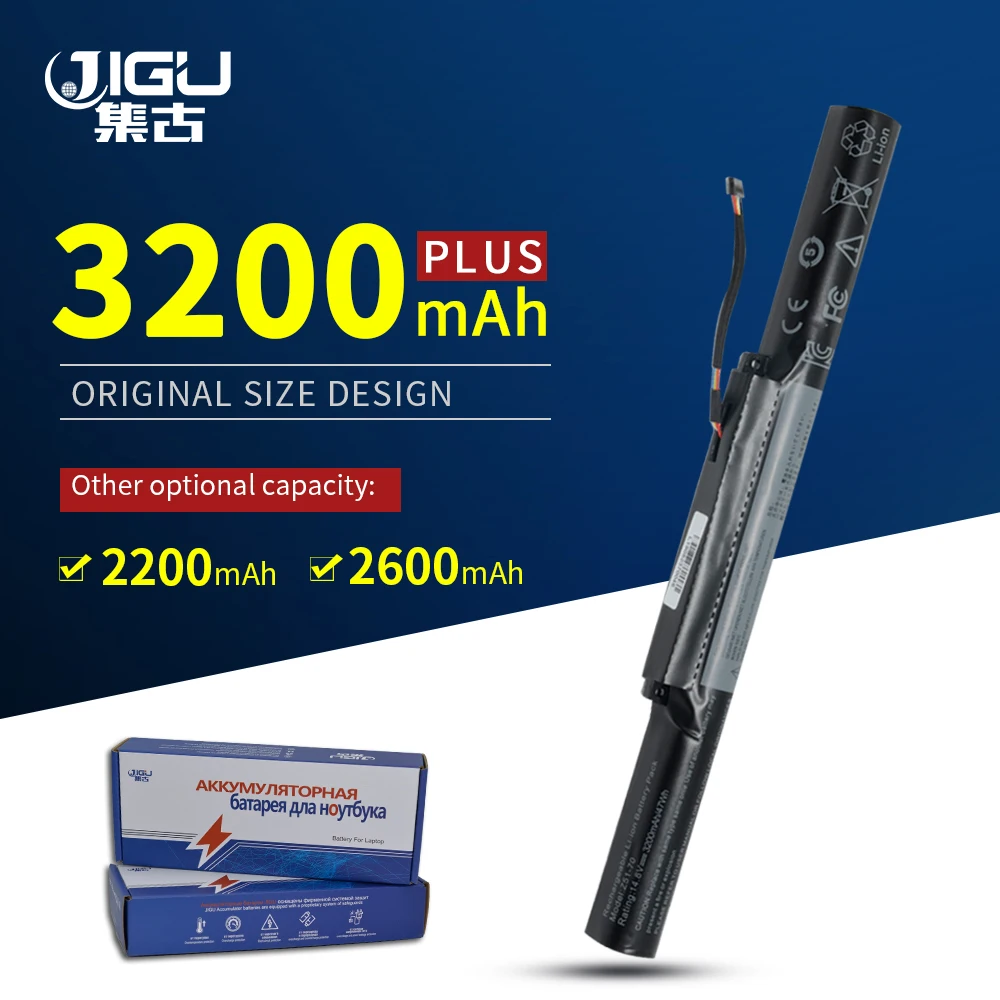 JIGU 4 ячейки 5B10H30034 L14L4A01 Аккумулятор для ноутбука LENOVO IdeaPad Y50C Z41-70 Z51-70 | Компьютеры и