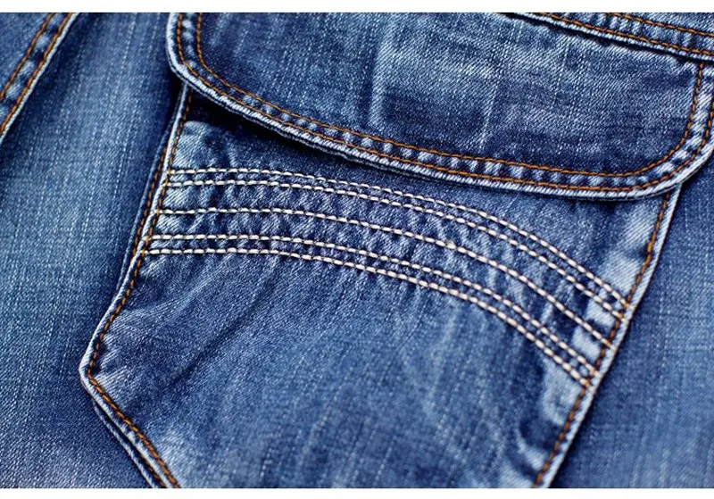 Мужские Свободные мешковатые джинсовые шорты размера плюс, мужские джинсы, модная уличная одежда в стиле хип-хоп, длинные 3/4, Капри, карго, шорты с карманами, мужские синие Бермуды