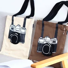 1 шт. Джокер утолщенная Холщовая Сумка портативная Женская свежая сумка на плечо Повседневная Корейская домашняя камера карманная сумка на плечо