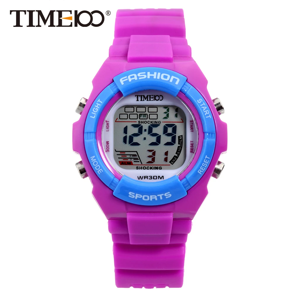 Prix pour Time100 Enfants Montres Garçons Fille Sport LED Montre Numérique En Caoutchouc Alarme Chronographe Calendrier de Bande Dessinée Électronique Poignet Montres Horloge Prix pour Time100 Enfants Montres Garçons Fille Sport LED Montre Numérique En Caoutchouc Alarme Chronographe Calendrier de Bande Dessinée Électronique Poignet Montres Horloge