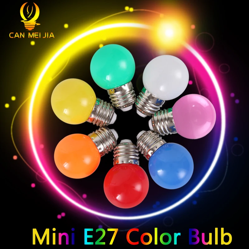 New Led E27 Christmas E27 Led Bulb 3W Energy Saving Bulb White Red Blue