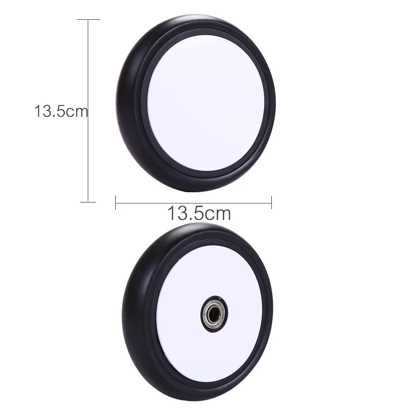 Premium Baby Stroller Replacement Rubber Wheels with Installation Tools