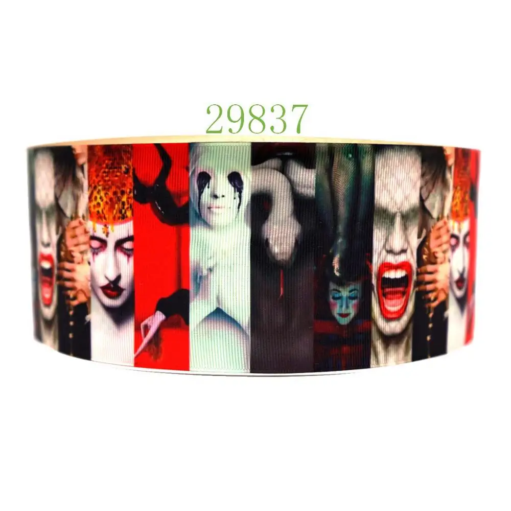 50 ярдов в размер мультфильм ленты напечатанные grosgrain ленты 29838