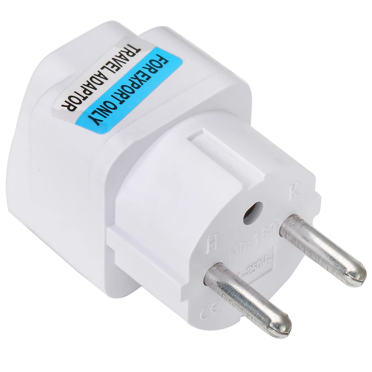 New Protable Travel Converter White High Quality UK US AU To EU European Charger Power Socket Plug Adapter Converters
