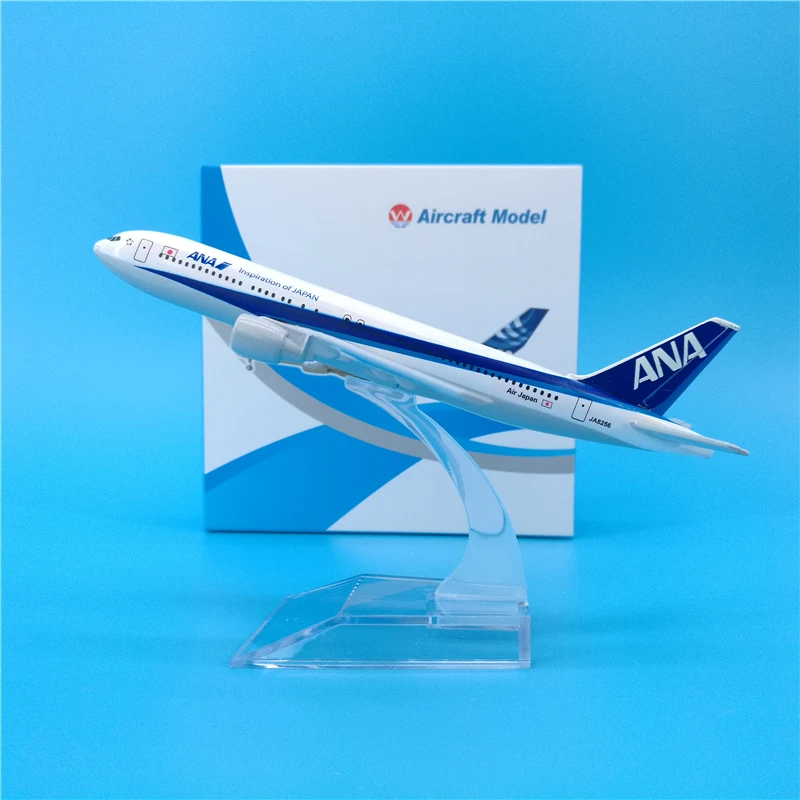 16 см Япония Ана модель самолета Boeing 767 литье под давлением пассажирский B767