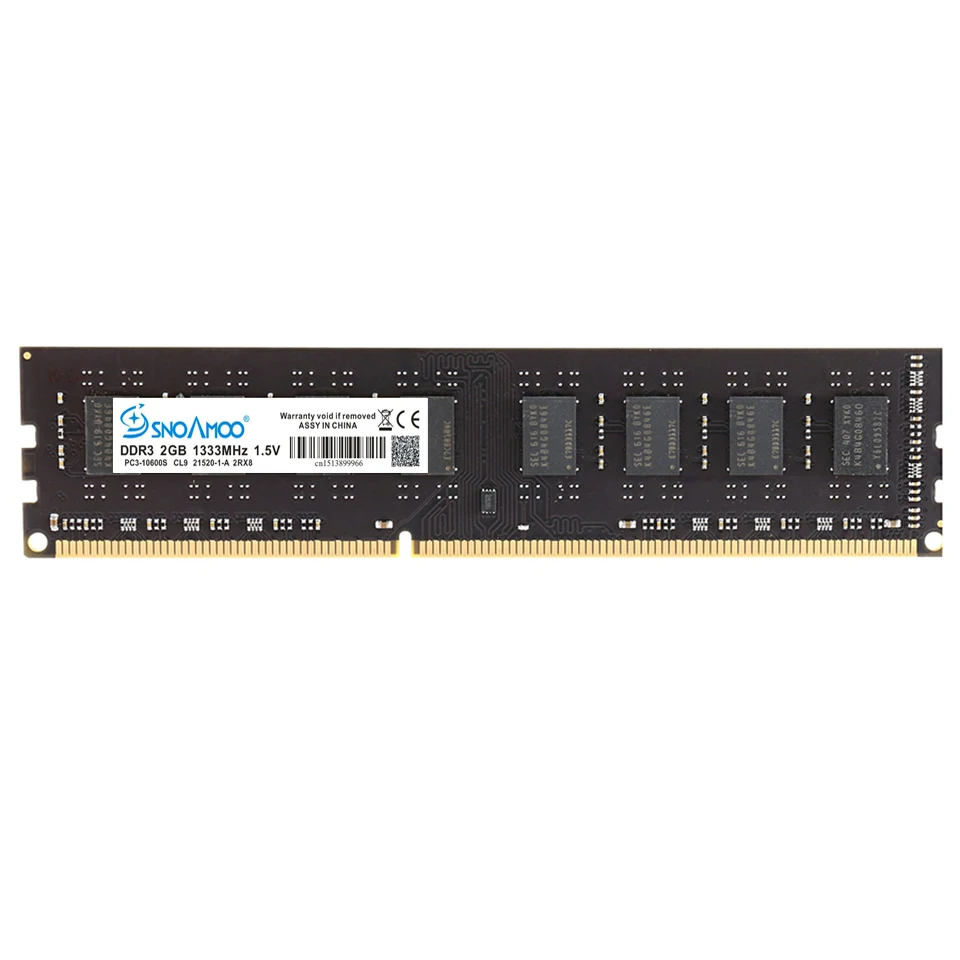 Snoamoo Настольный ПК Рамс DDR3 4 ГБ(2x2 ГБ) 1600 мГц 1333 мГц PC3-10600S CL9 CL11 1,5 В памяти компьютера руку для Intel DIMM гарантии