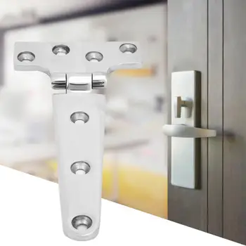

hinges for glass Thickened Stainless Steel T Type Hinge Home Door Gate Accessories 151*75*4.5mm pivot hinge for door
