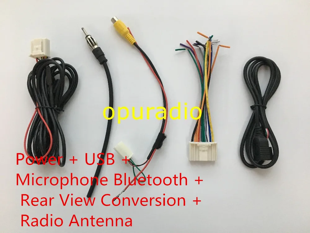 Шнур питания для компакт дисков Clarion + usb кабель микрофона Bluetooth шнур камеры