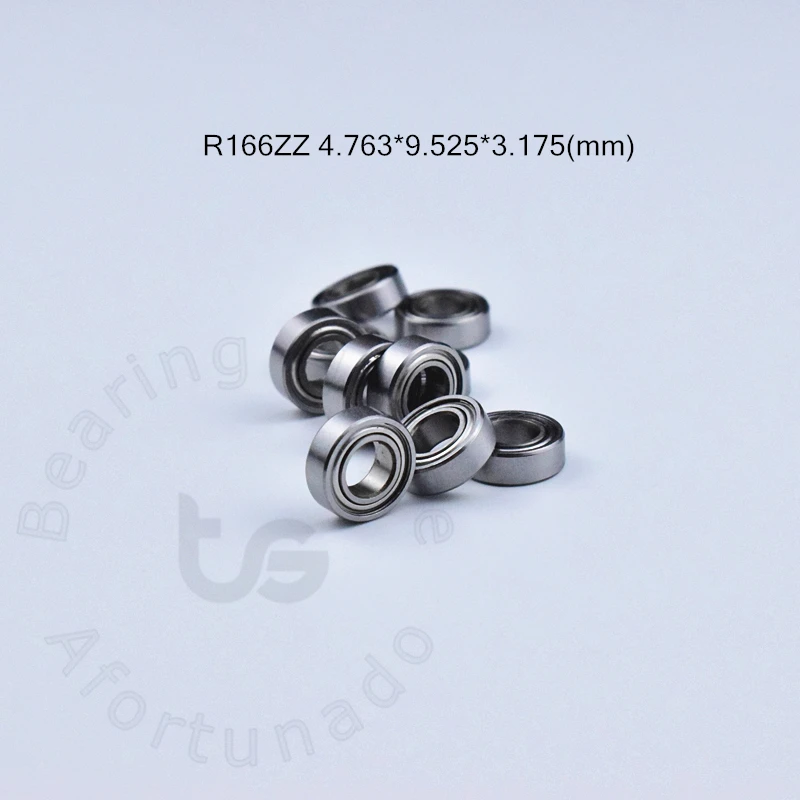 R166ZZ 4 763*9 525*3 175 (мм) Бесплатная доставка подшипник ABEC 5 10 шт. Миниатюрный Мини из