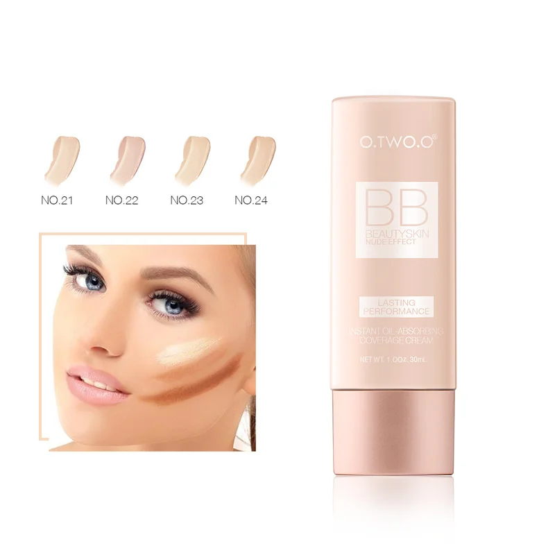 

New Arrive Brighten Skin Tone Natural Long-Lasting Whitening Moisturizing Waterproof Concealer BB Cream Makeup TSLM1