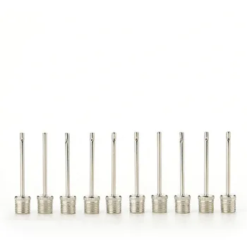 

Sports Ball Inflating Pump Needle For Football Basketball Soccer Inflatable Air Valve Adaptor Stainless Steel Pump Pin 10pcs