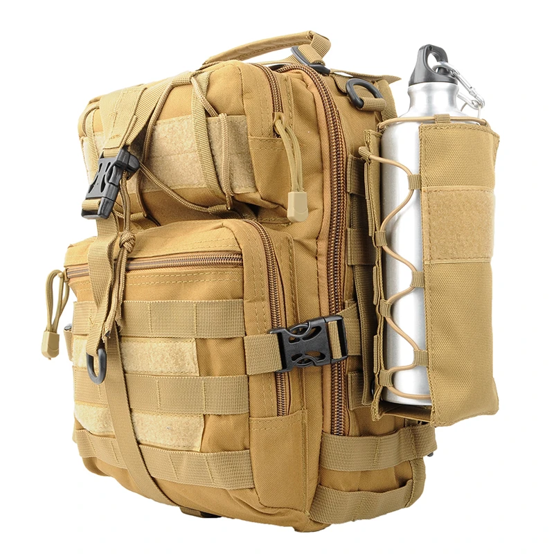 CS Force Тактический Molle Чехол для бутылки 0.5L-2L Крышка для бутылки воды фляга держатель для чайника на открытом воздухе наборы для путешествий нейлоновая кобура