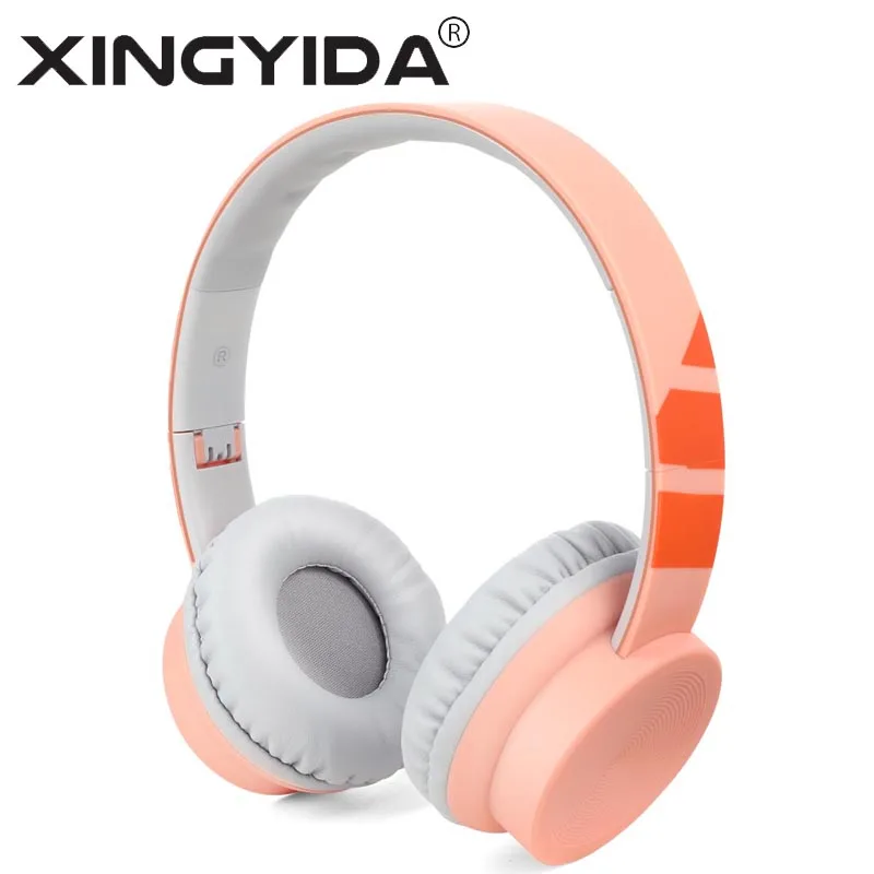 

XINGYIDA Wired Foldable Headset Stereo Surround Sound Headphones with Microphone 3.5mm Earphone for computer laptop mobilephone