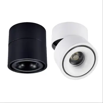 

High Power 15W 20W COB LED Surface Mounted Ceiling Lamp Foldable 360 Degree Rotatable LED Downlight Background Spot Light