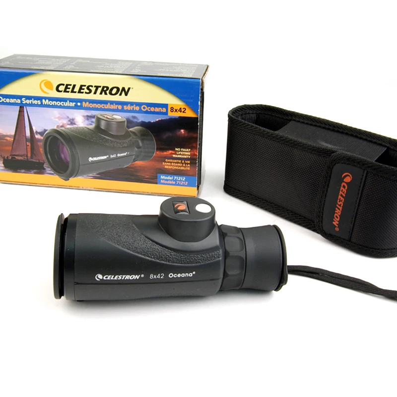 Монокулярный встроенный компас Celestron Oceana 8x42 с полным многослойным покрытием|8x42