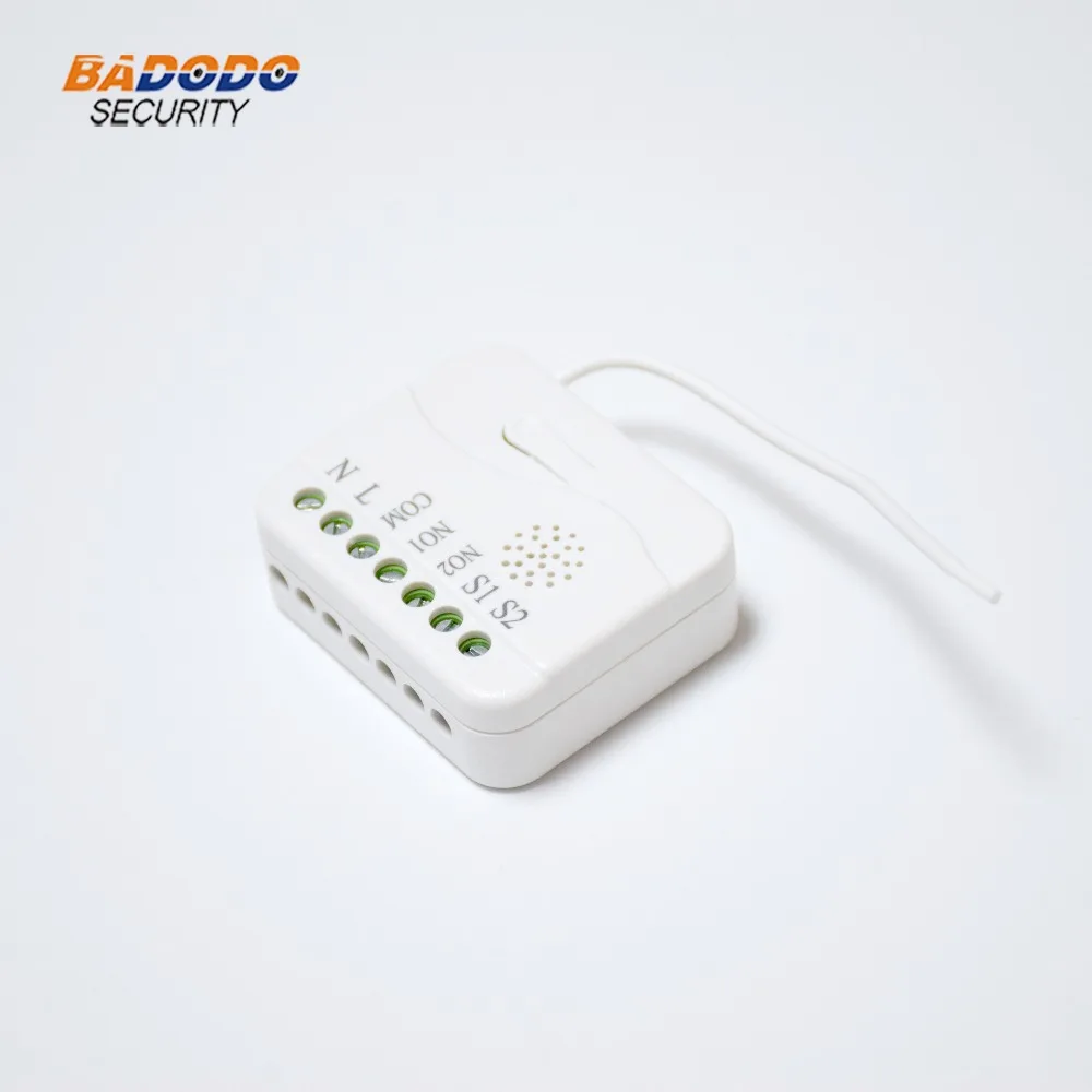 Двойной настенный релейный модуль переключателя Z Wave Plus 2x1 5 кВт TKB Home TZ74 (замена TZ06)