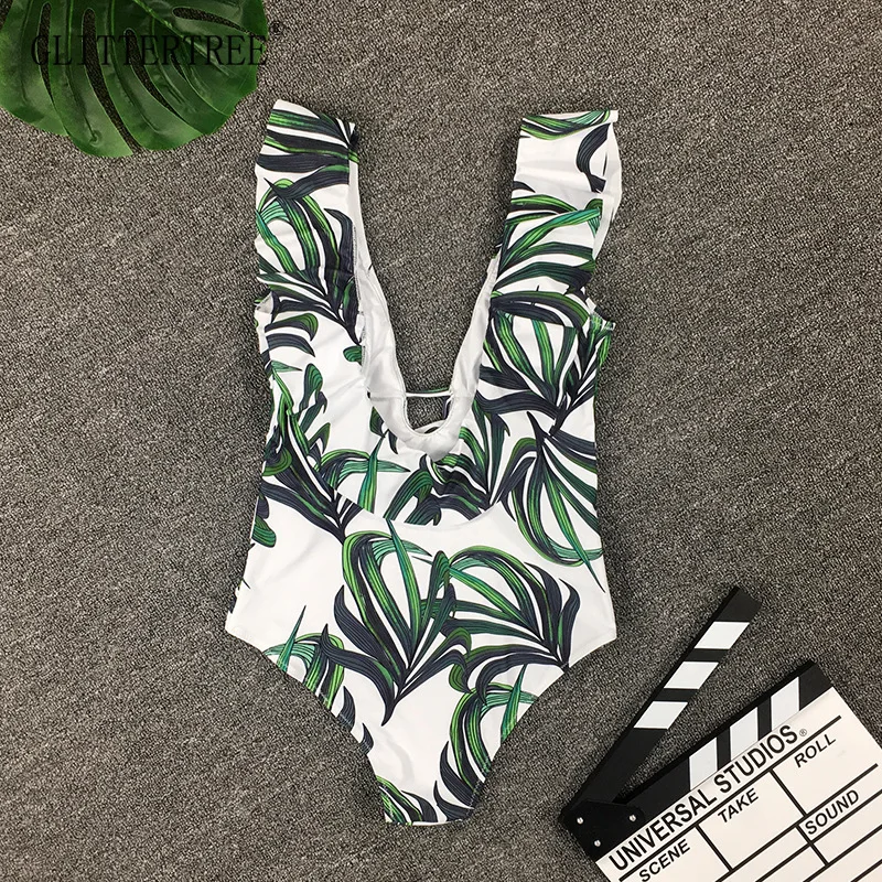 

Sexy One Piece Swimsuit Women 2019 Summer Beachwear Lace One Shoulder Swimwear Bathing Suits Bodysuit Monokini Swimsuit