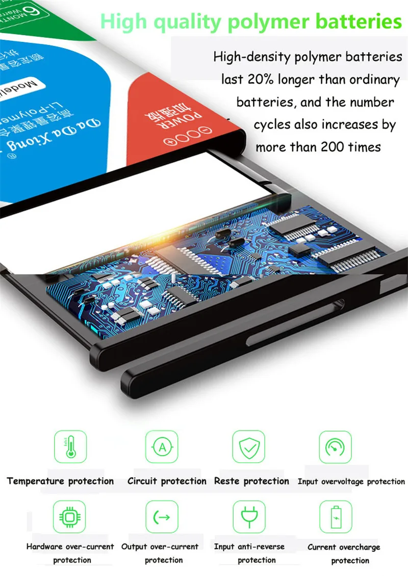 Da Xiong литий-ионный аккумулятор HB366481ECW для huawei P9 G9 G9 Молодежная версия 3000 мАч Сменный аккумулятор для мобильного телефона