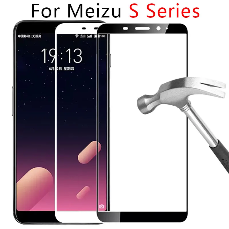

Case On Maisie M6s M5s M3s Full Cover For Meizu S6 S5 S3 M 6S 5S 3S M6 M5 M3 S Tempered Glass Screen Protector Safety Tremp Film