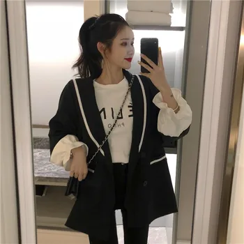 

Cheap wholesale 2019 new Spring Autumn Hot selling women's fashion casual Ladies work wear nice Jacket MC303