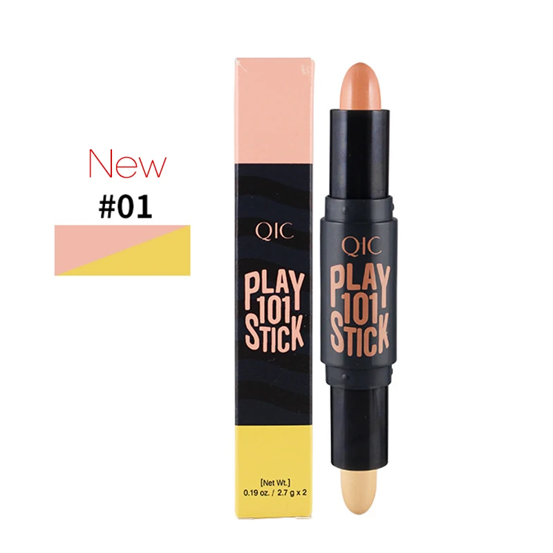 New 01 Женский Хайлайтер для лица консилер контуринг бронзаторы выделители Ручка косметика 3D макияж корректор контурный Стик - Цвет: New 01