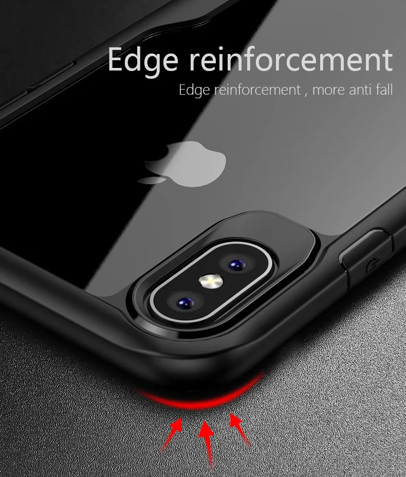 ТПУ чехол анти-осенняя Защитная оболочка из силикона для iphone xs max для iphone 7/8 чехол iphone 8 plus чехол iphone x