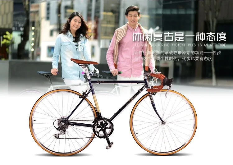 Best Original X-Front Brand 700CC Retro Classic 28 inch 14 speed road bike Urban gentle bicycle outdoor date bicicleta 41