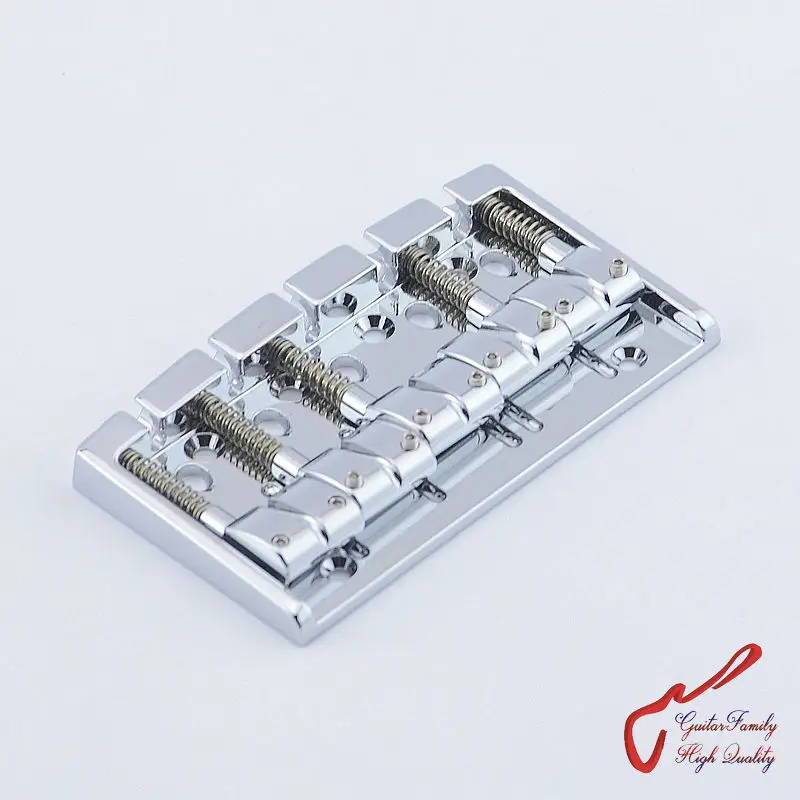 Подлинная Оригинал GOTOH 404BO 5 Струны электрический бас мост (хром) Латунное седло