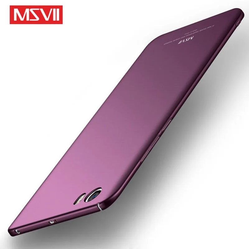 

MSVII for Xiaomi 5 mi5 mi 5 Case Cover Slim PC Hard Back Cover Case for Xiaomi 5 pro Full Protector Case for Xiaomi 5 mi5 Prime