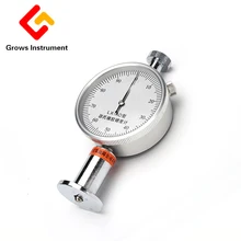 LX-AO, высокоточный дюрометр из каучука, Измеритель Твердости силикагеля и пластика, двухигольный дюрометр с углом