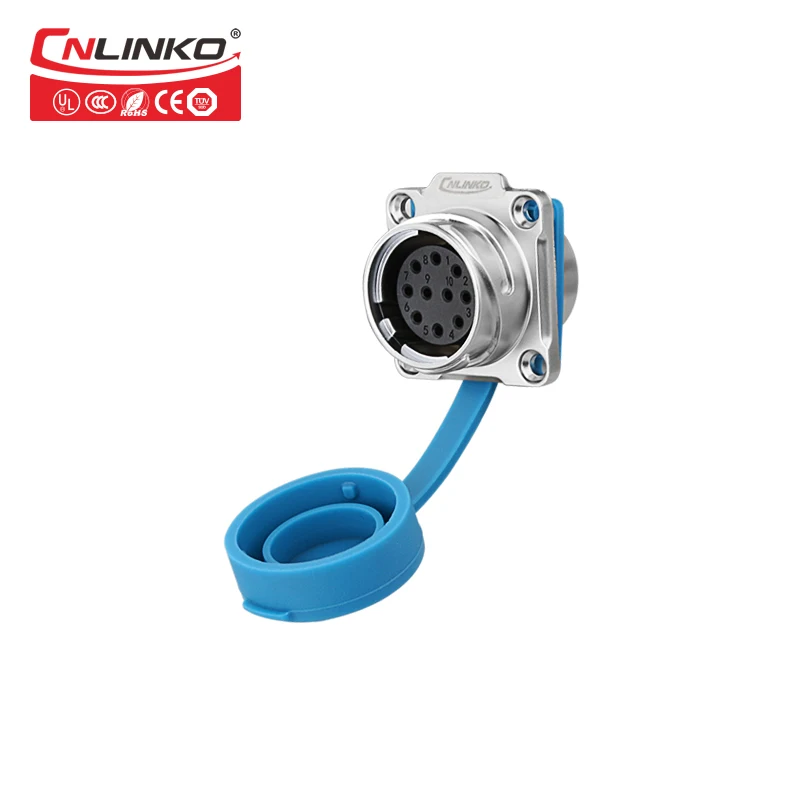 Wholesale Gold Plated 3-24Pin 25A High Current Circular Connector Outdoor Water proof Connector IP67 for Industry Equipment