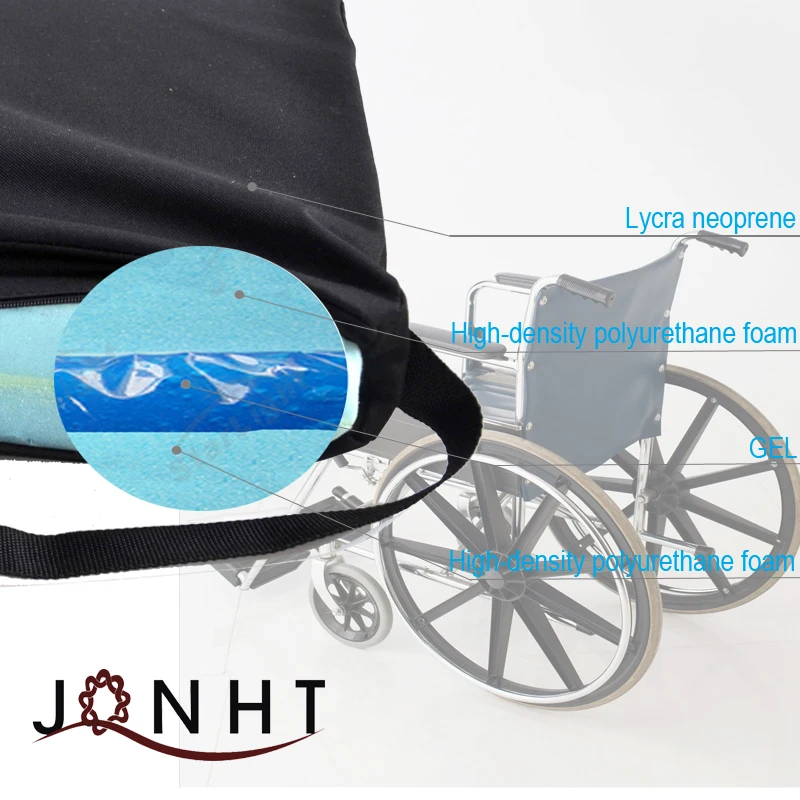 Подушка из гелевой пены Гелевая подушка для сиденья копчика Sciatica и задней кости