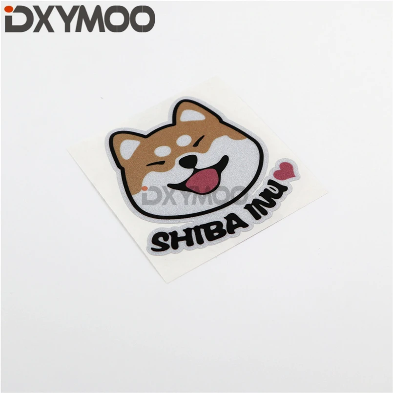 

Car Styling Vinyl Tape Animal Pet Family Kids Friend Akita Dog SHIBA INU Home Decorate DIY Sticker Bumper