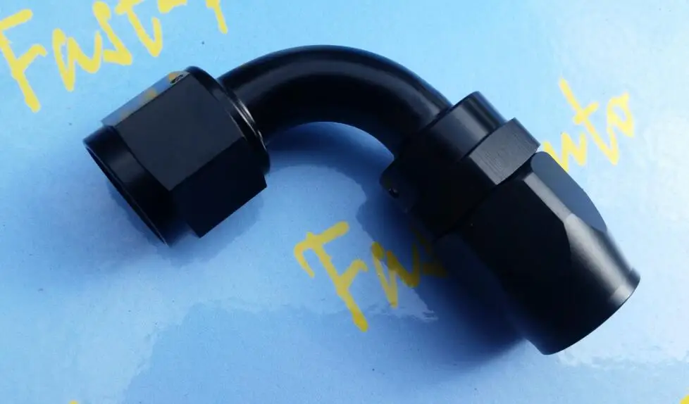 

3/4-16unf thread -8an an-8 an8 90 degree 90degree Swivel Hose End fitting for s2000 oil cooler kits