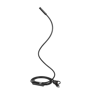 

3 in 1 Inspection Camera Borescope Type-C & Micro USB & USB Endoscope Waterproof IP67 for Android Phones PC 5m
