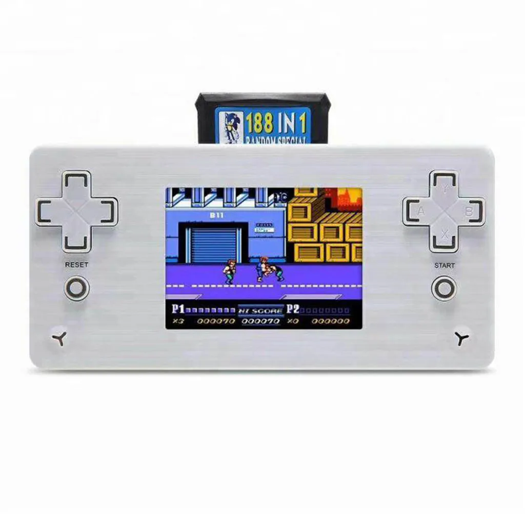 

2.8 inch Retro Portable 8 Bit TV Family Handheld Video Game Console Players 2pcs Cards Retro Portable Mini Game Console