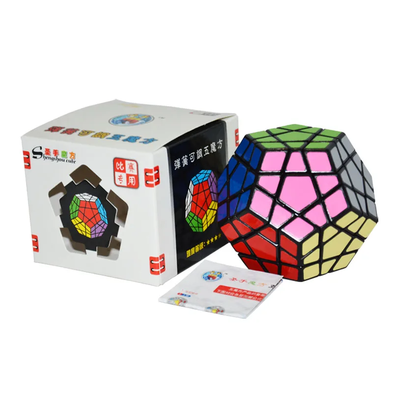 Shengshou Mega-Minx MagicCube Профессиональный кубик-головоломка 3x3 куб обучающий игрушки для детей