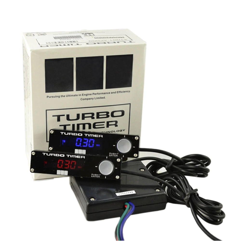 

Auto Digital Racing Turbo Timer Red Blue White LED Display Type 0 41001-AK009