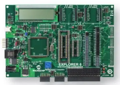 

8 bit PIC MCUs DM160228 Explorer 8 development kit development board