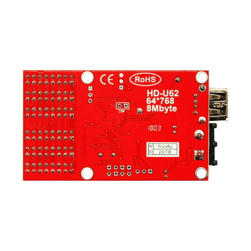 huidu HD-U62 U-disk single color led card for single color and two colors led video display modules